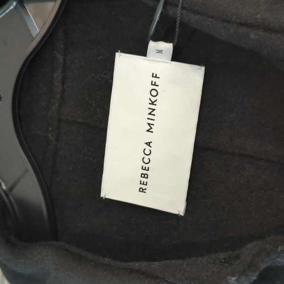 Rebecca Minkoff Wool blend Jacket Coat Shaket medium NWT - Picture 5 of 12